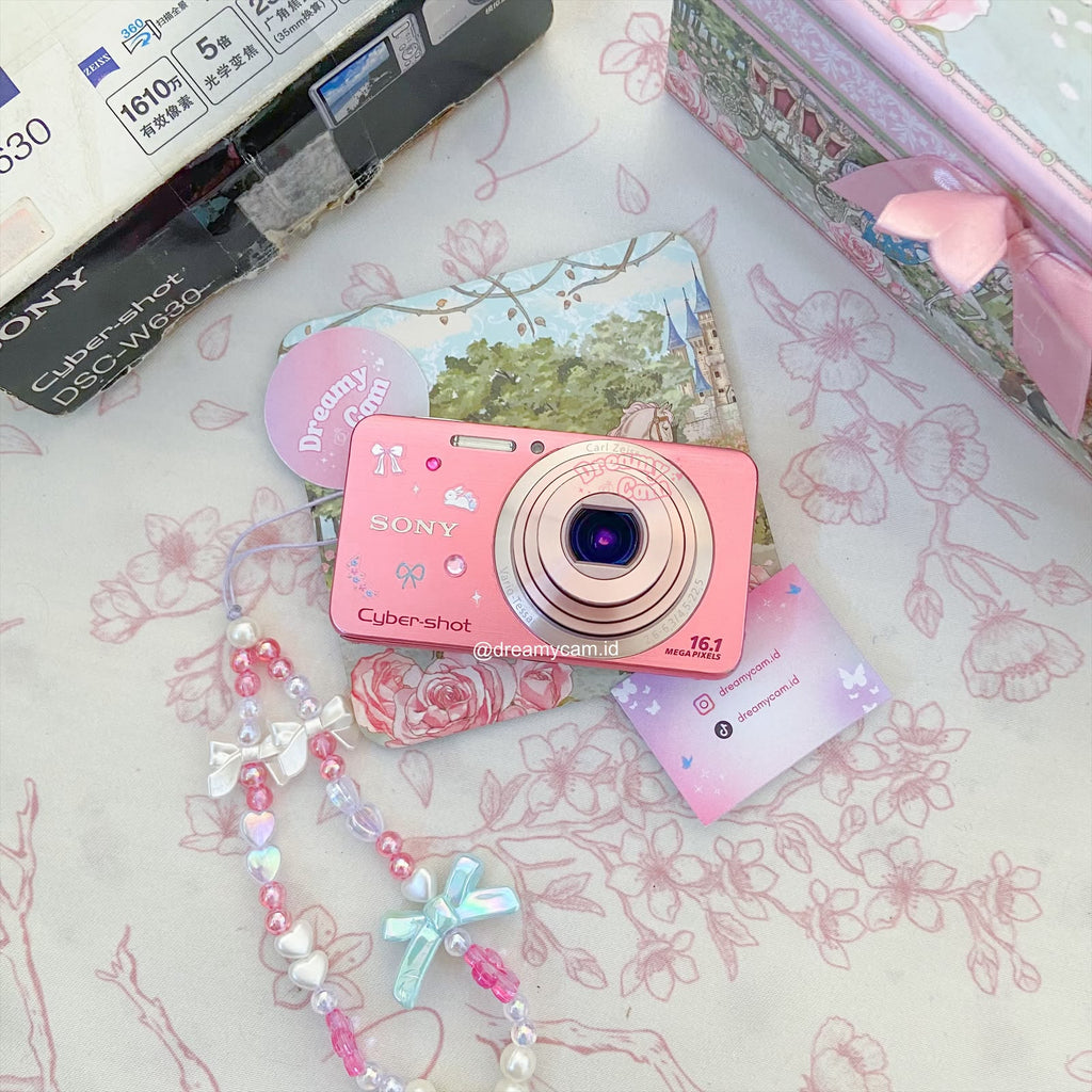 Sony Cybershot W630 in pink | Digital Camera CCD Digicam