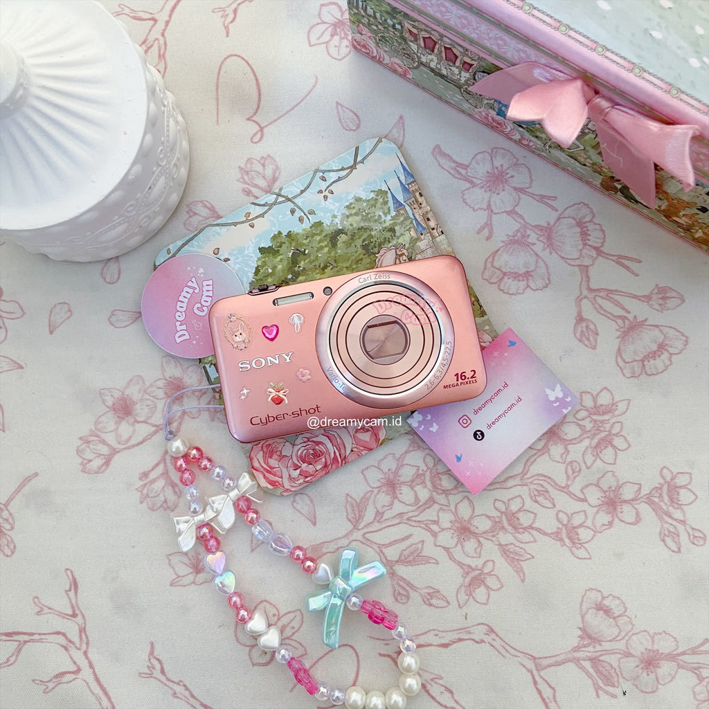 Sony Cybershot WX7 in peach  | Digital Camera CCD Digicam