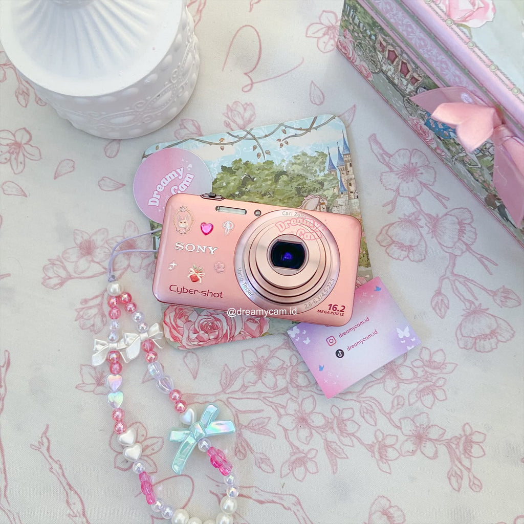 Sony Cybershot WX7 in peach  | Digital Camera CCD Digicam