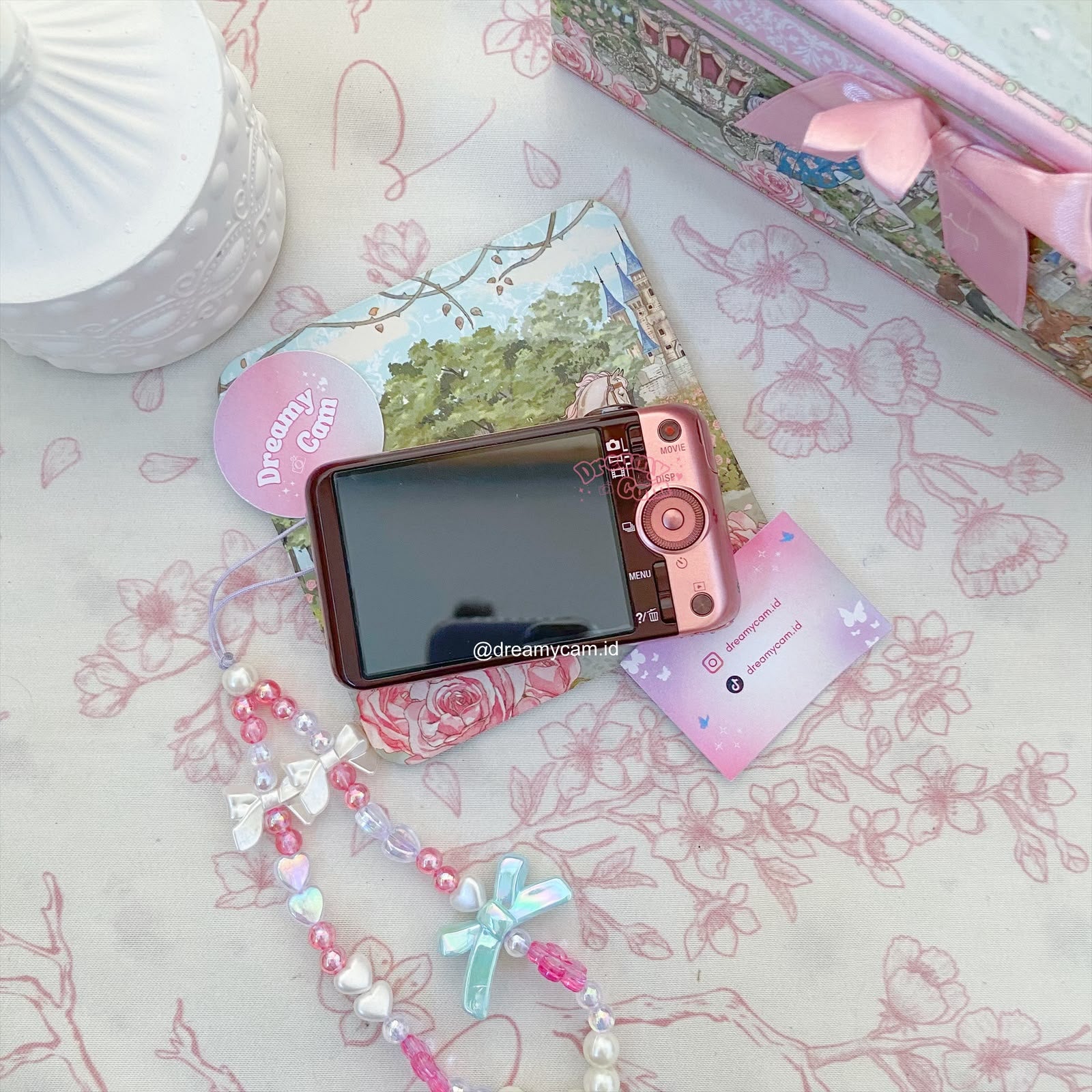 Sony Cybershot WX7 in peach  | Digital Camera CCD Digicam