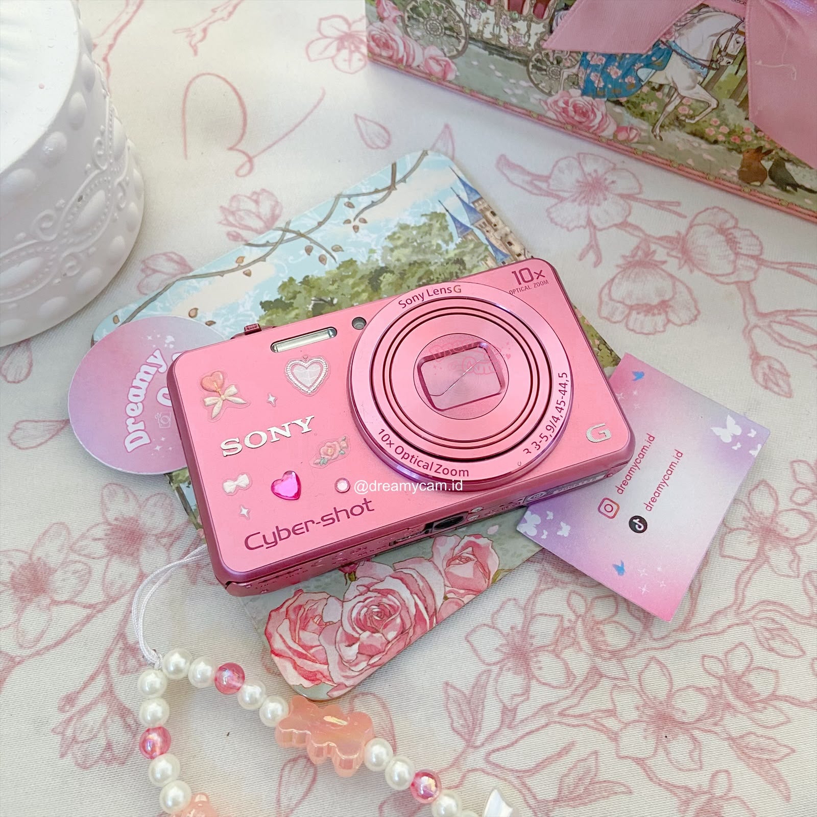Sony Cybershot WX200 in pink  | Digital Camera CCD Digicam