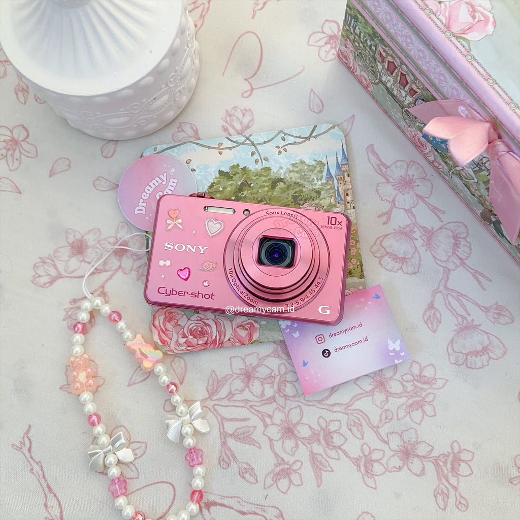 Sony Cybershot WX200 in pink  | Digital Camera CCD Digicam