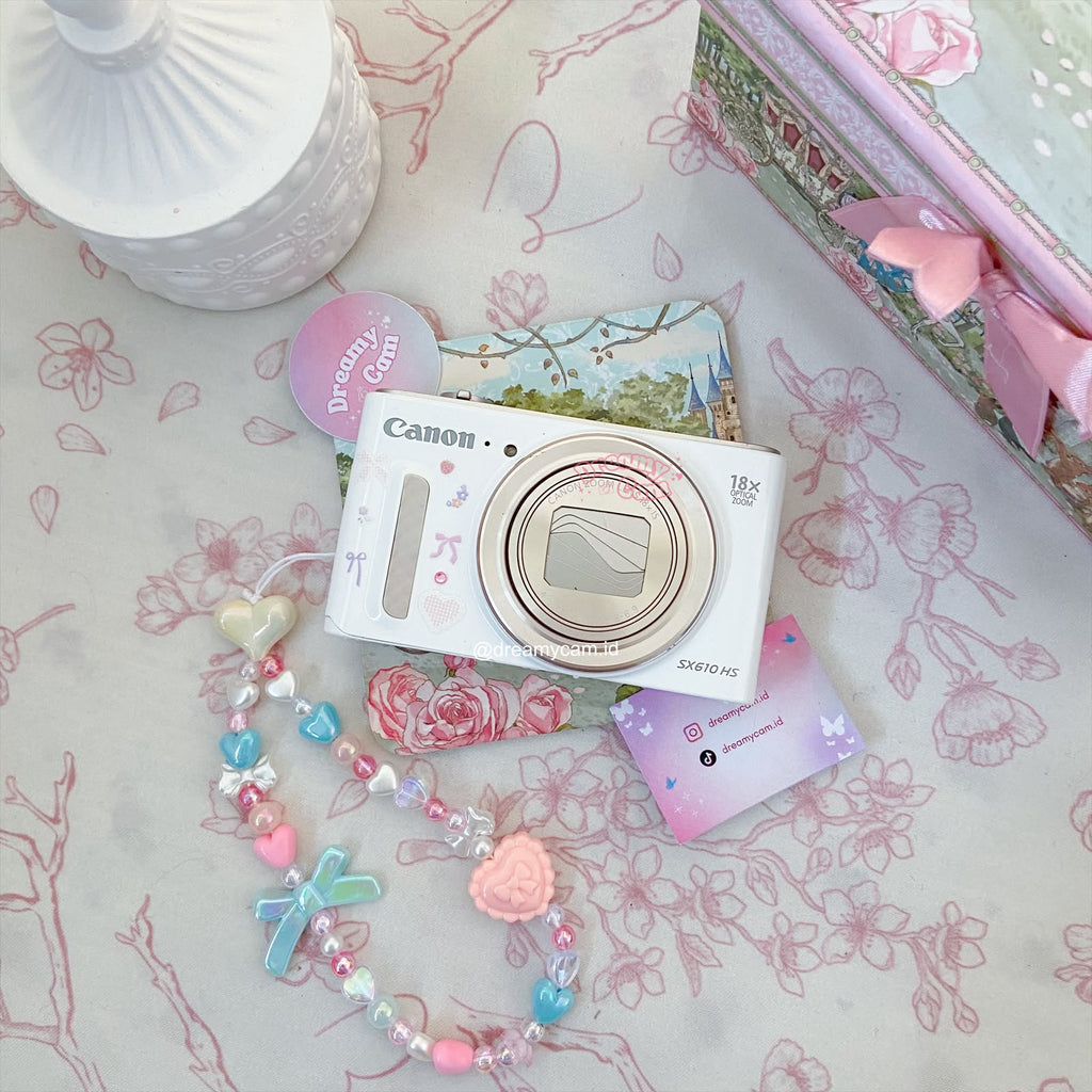 Canon Powershot SX610 HS (wifi + pop up flash) in white | Digital Camera CCD Digicam