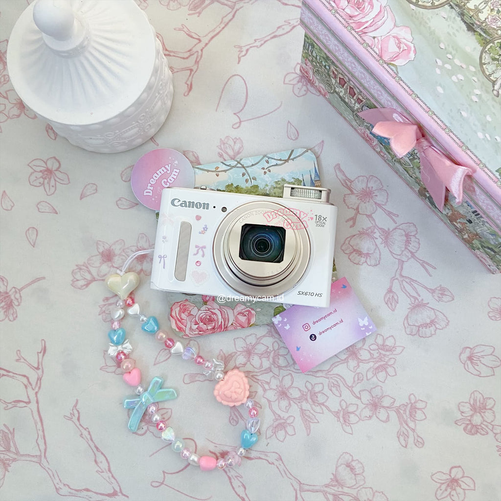 Canon Powershot SX610 HS (wifi + pop up flash) in white | Digital Camera CCD Digicam