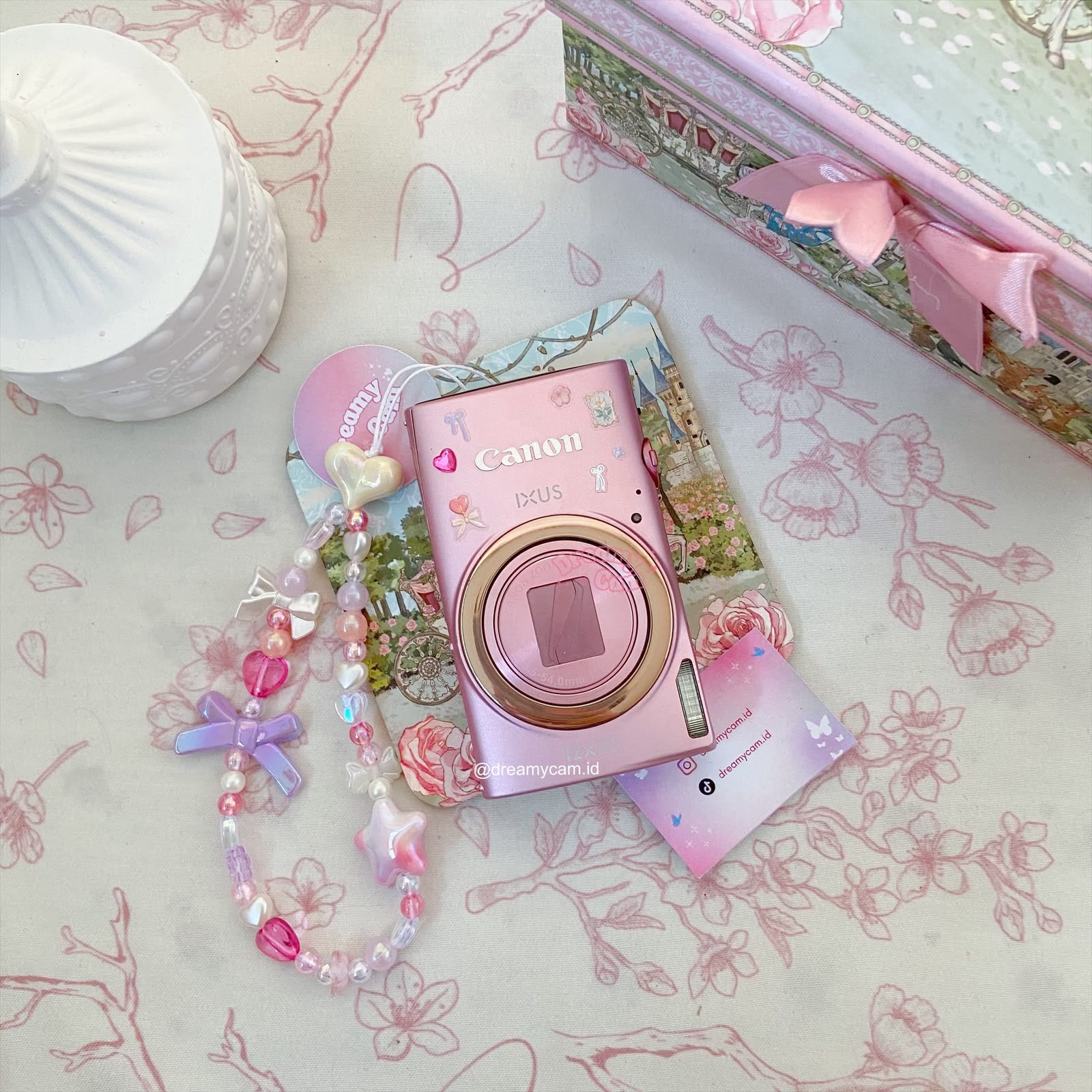 Canon Ixus 265 HS (wifi) soft pink | Digital Camera CCD Digicam