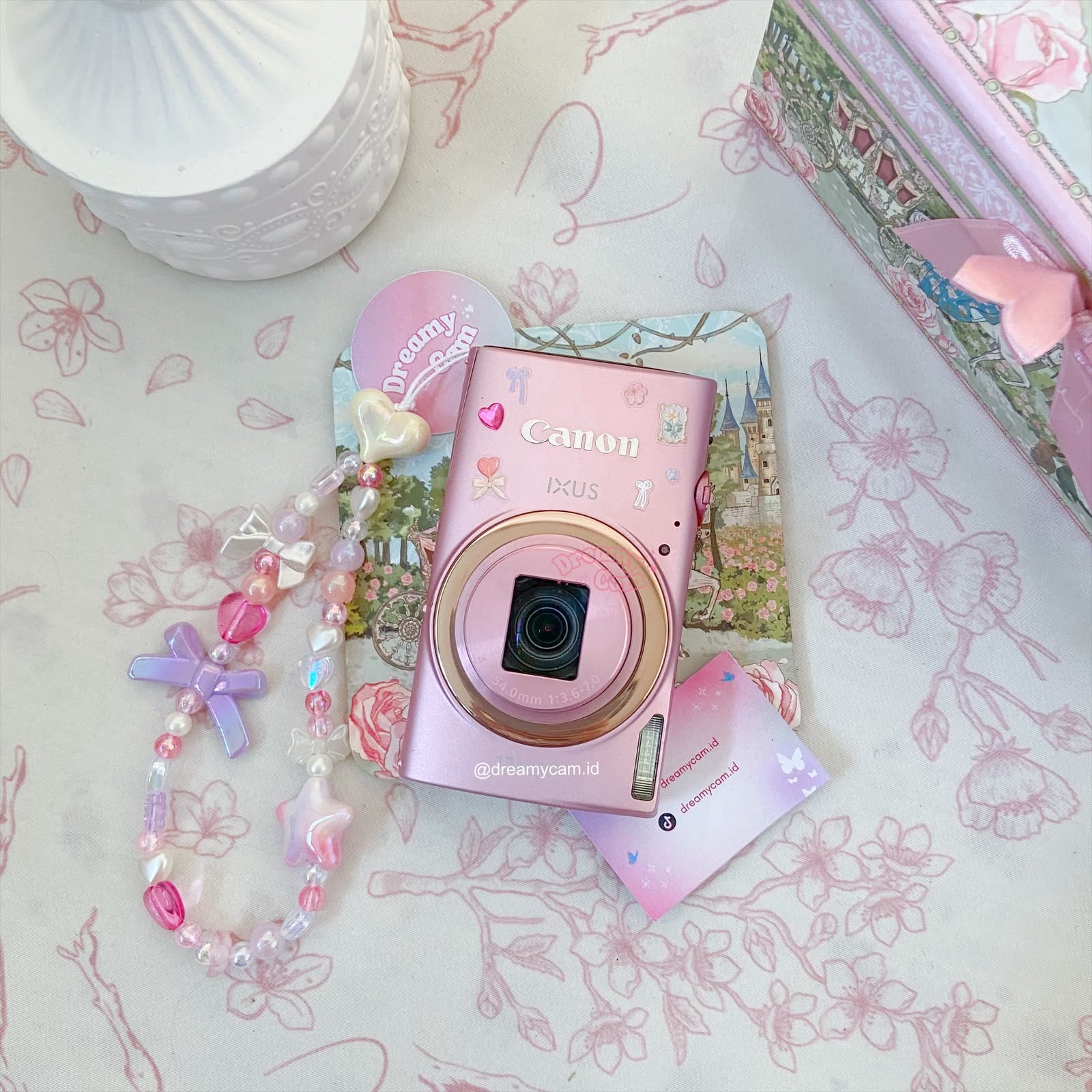 Canon Ixus 265 HS (wifi) soft pink | Digital Camera CCD Digicam
