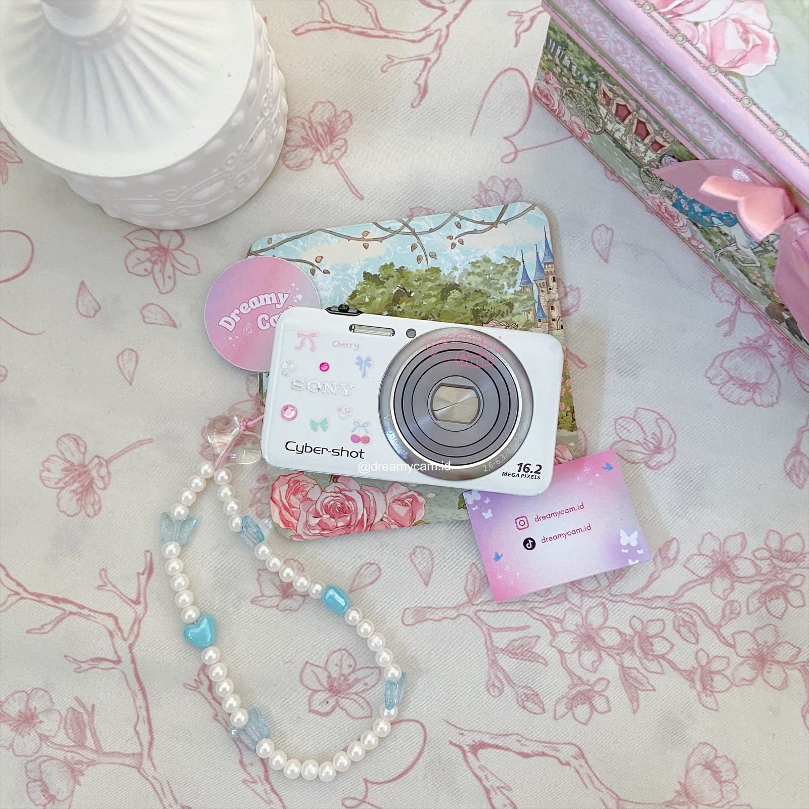 Sony Cybershot WX7 in white | Digital Camera CCD Digicam