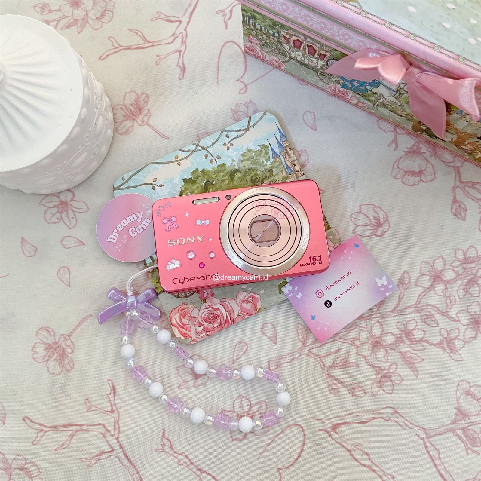 Sony Cybershot w630 in pink | Digital Camera CCD Digicam