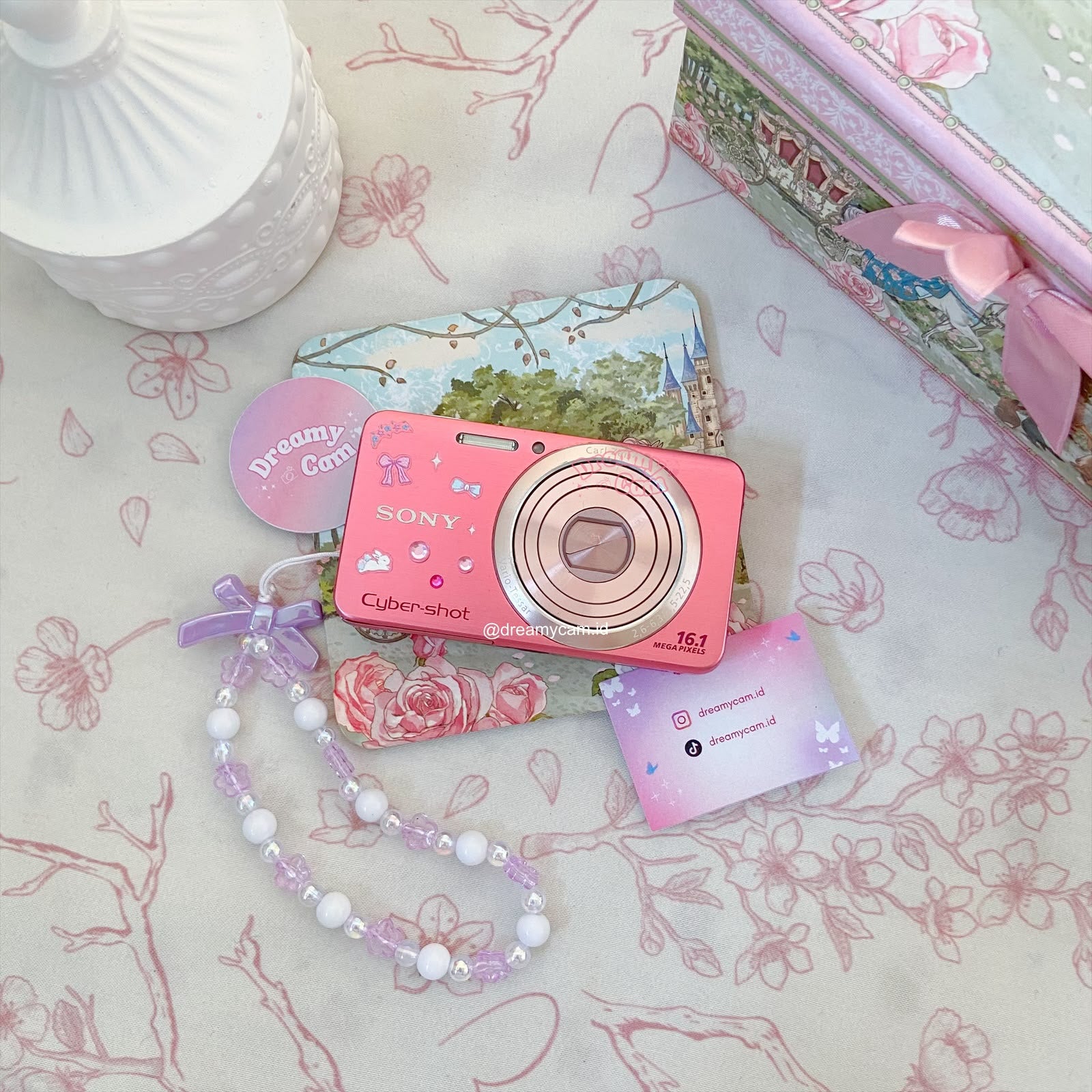 Sony Cybershot w630 in pink | Digital Camera CCD Digicam