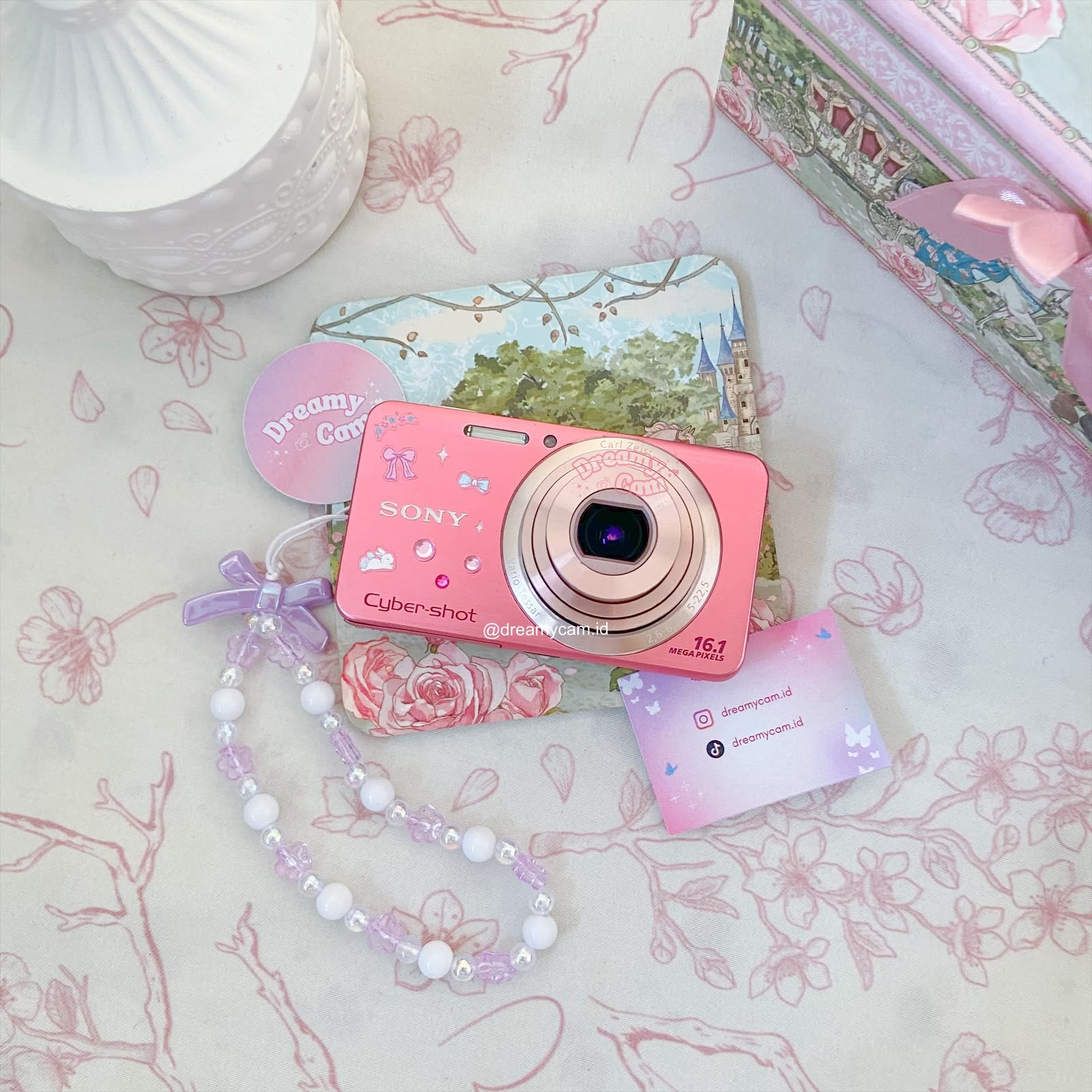 Sony Cybershot w630 in pink | Digital Camera CCD Digicam