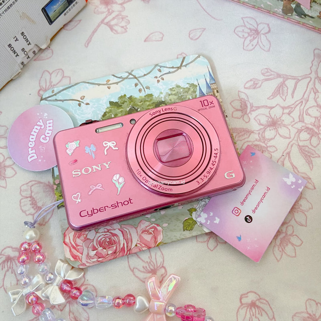 Sony Cybershot WX220 (wifi support) in pink | Digital Camera CCD Digicam