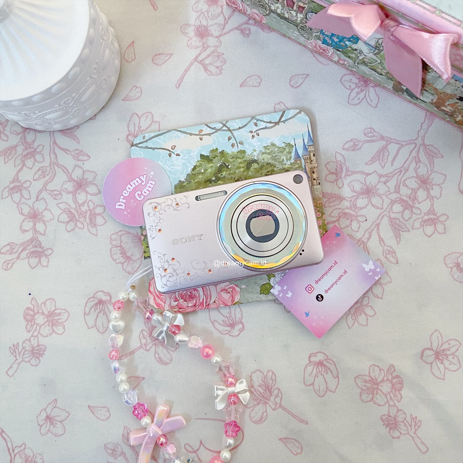 Sony Cybershot W350D (special edition) in soft pink | Digital Camera CCD Digicam