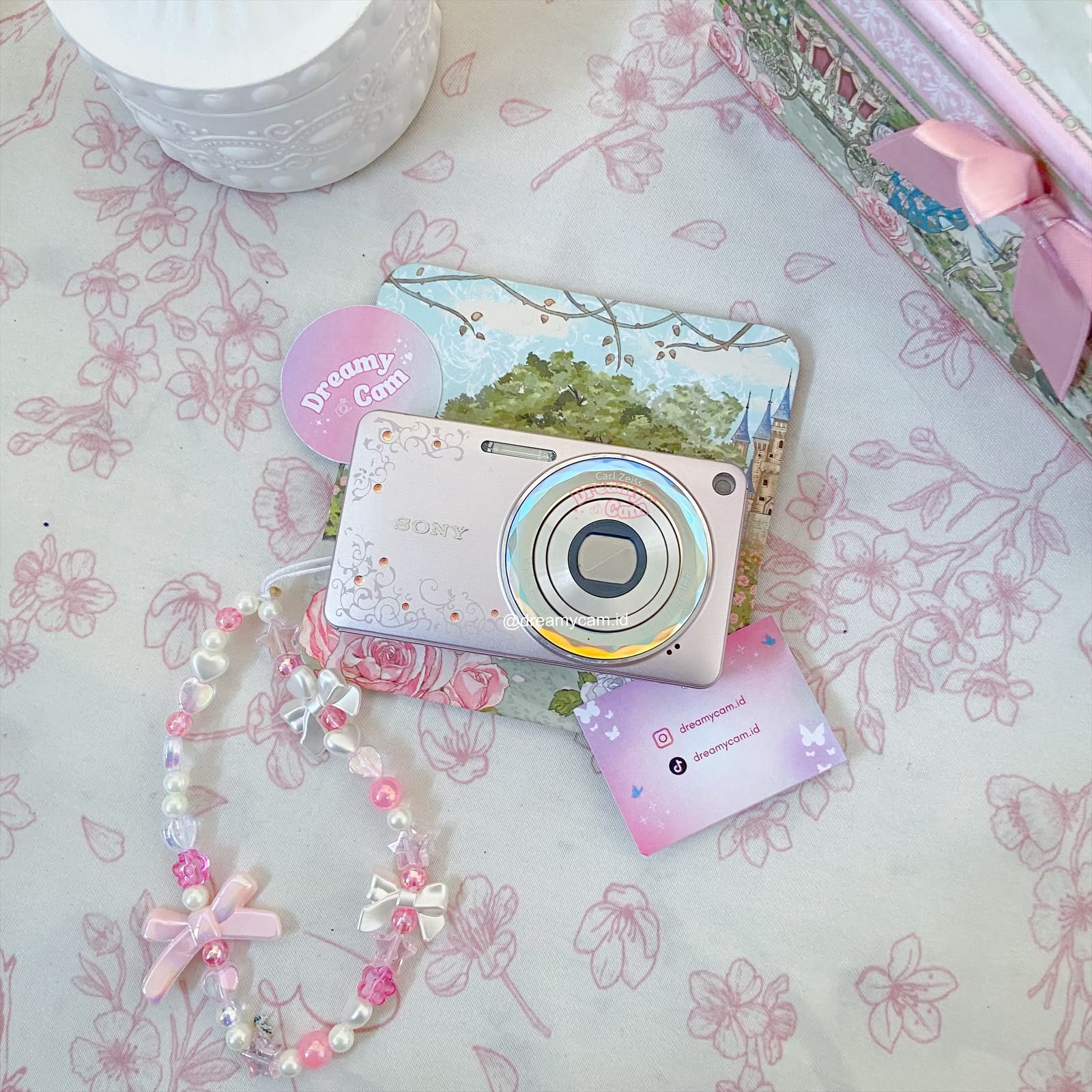 Sony Cybershot W350D (special edition) in soft pink | Digital Camera CCD Digicam