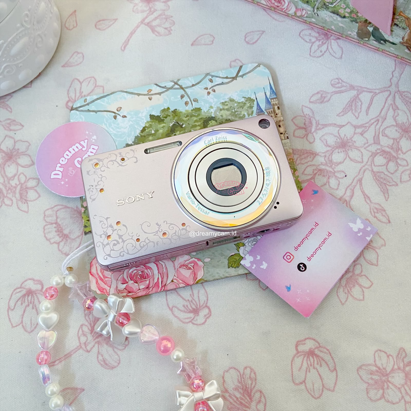 Sony Cybershot W350D (special edition) in soft pink | Digital Camera CCD Digicam