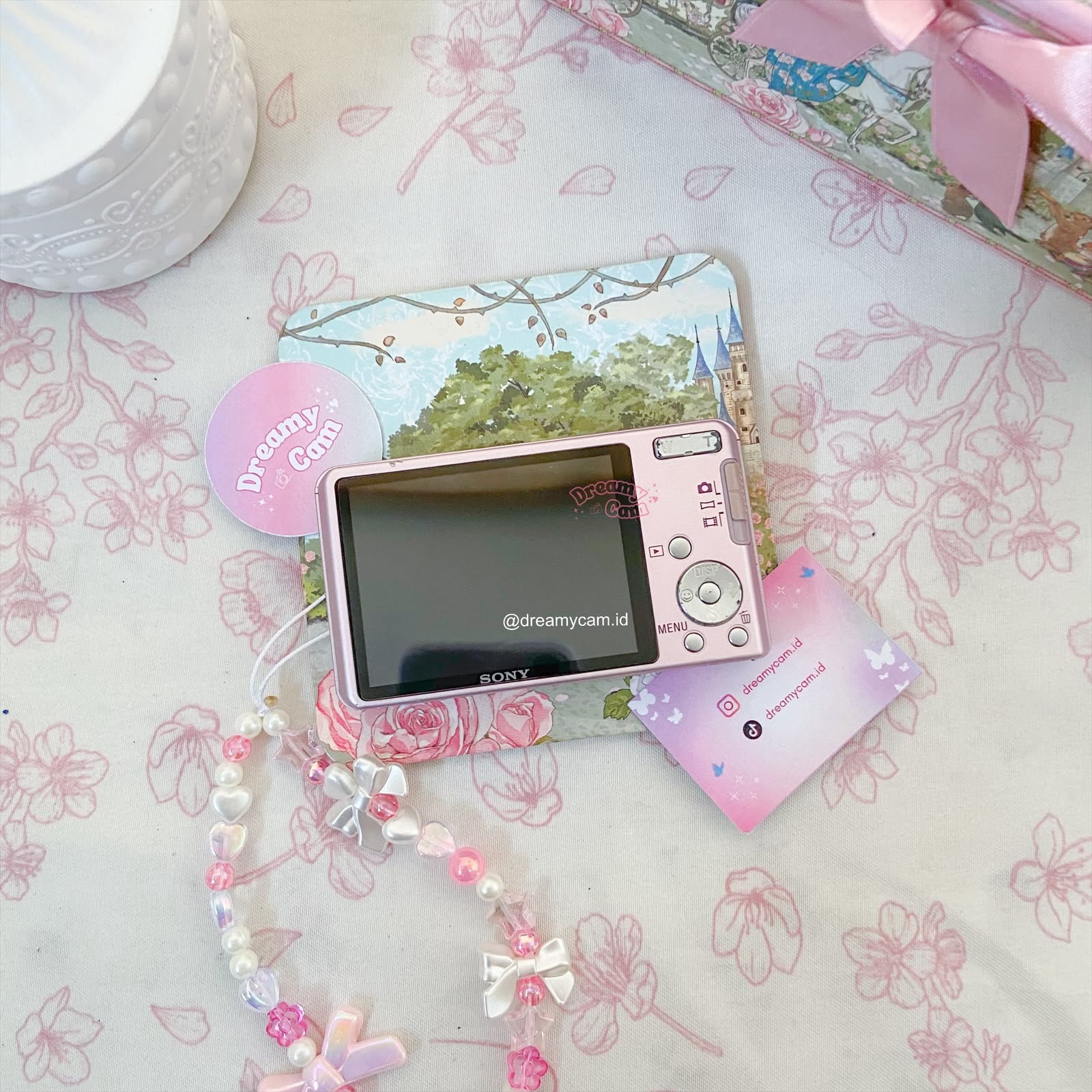 Sony Cybershot W350D (special edition) in soft pink | Digital Camera CCD Digicam