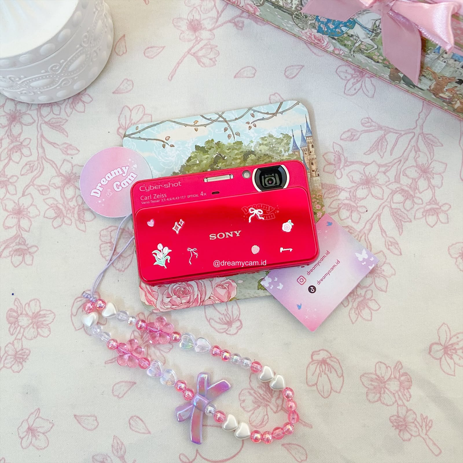 Sony Cybershot T110 in red | Digital Camera CCD Digicam