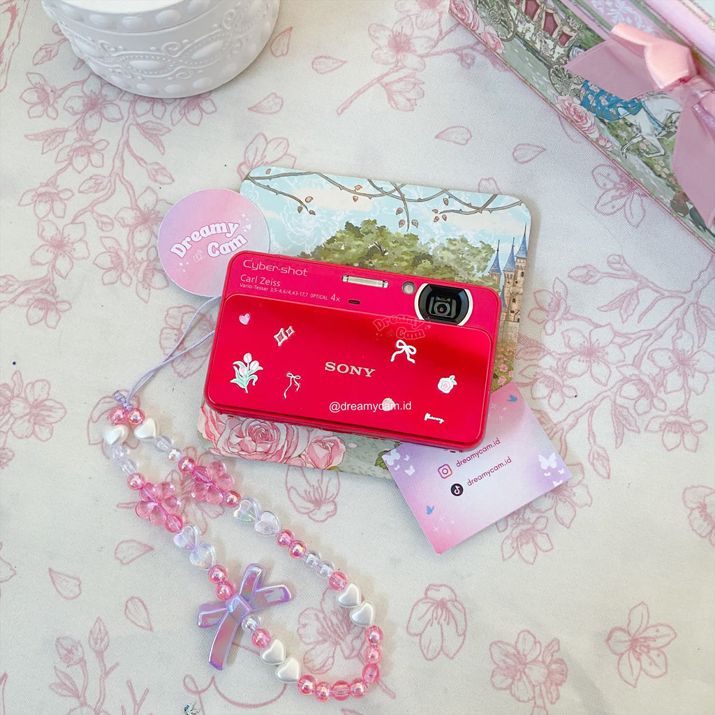 Sony Cybershot T110 in red | Digital Camera CCD Digicam