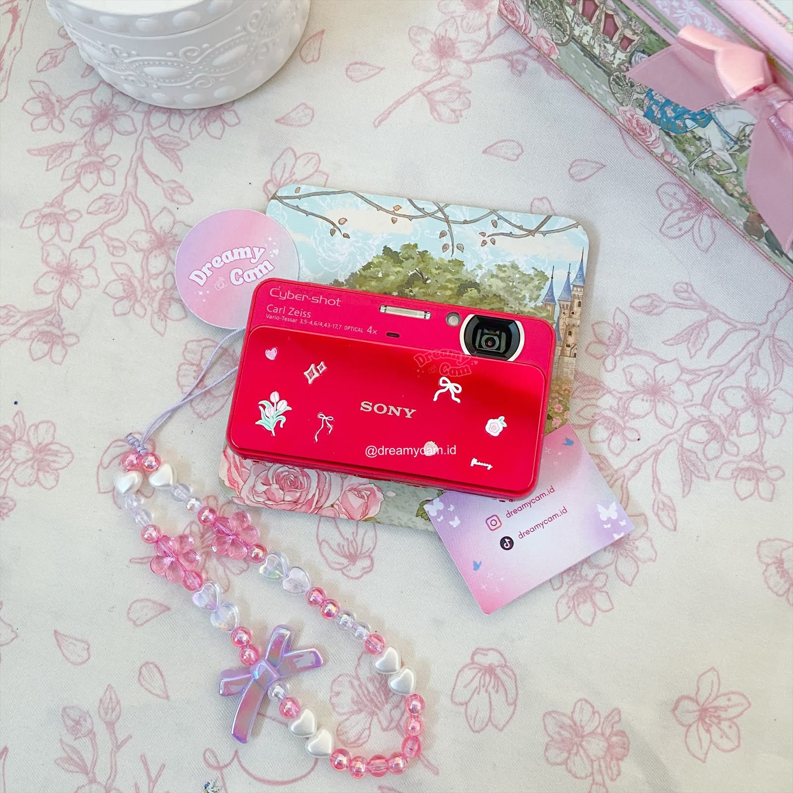 Sony Cybershot T110 in red | Digital Camera CCD Digicam