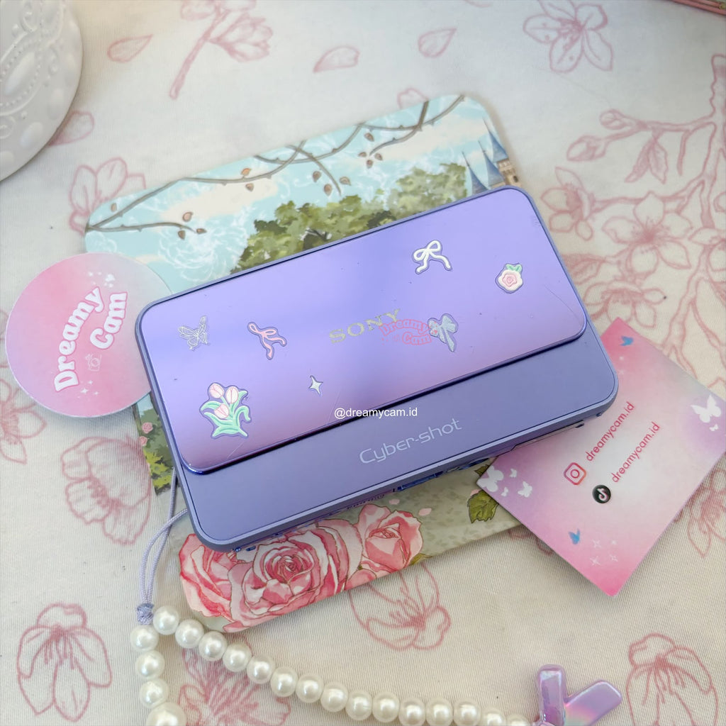 Sony Cybershot T110 in purple | Digital Camera CCD Digicam