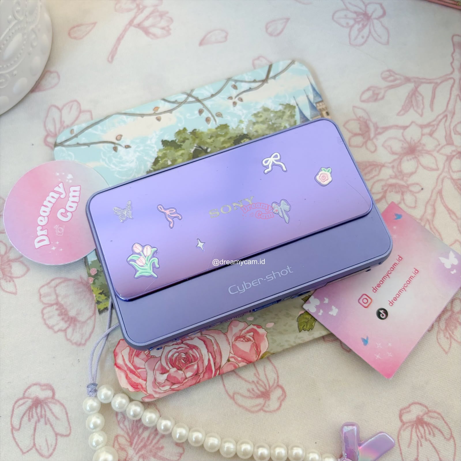 Sony Cybershot T110 in purple | Digital Camera CCD Digicam