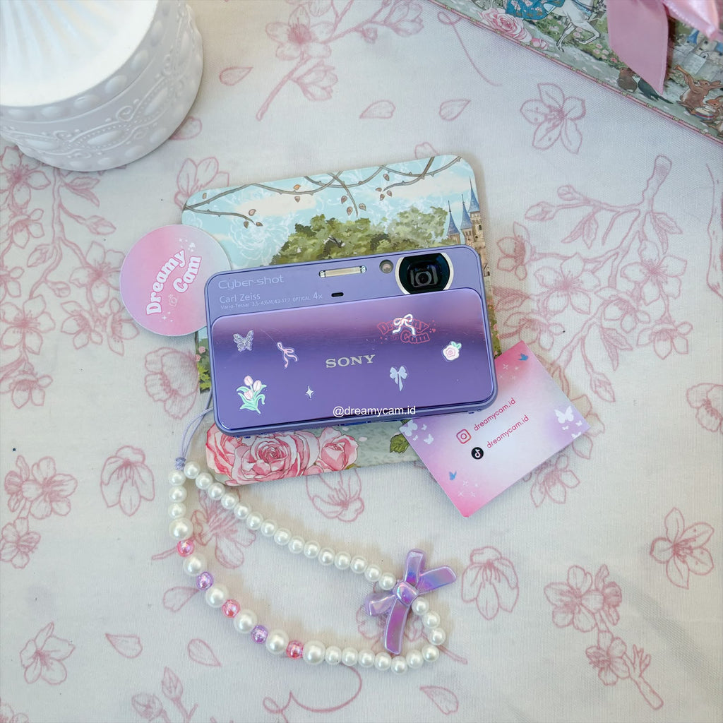 Sony Cybershot T110 in purple | Digital Camera CCD Digicam
