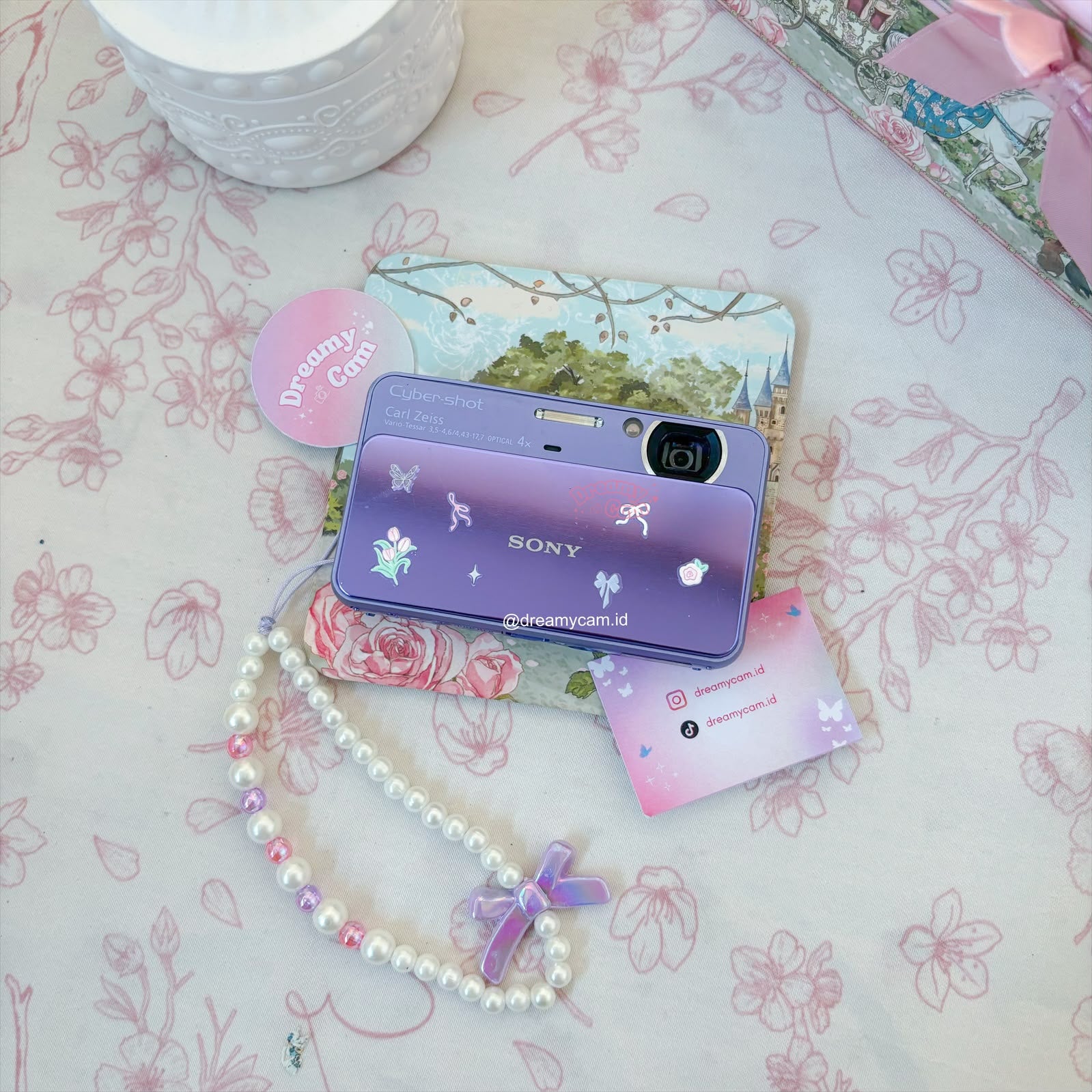 Sony Cybershot T110 in purple | Digital Camera CCD Digicam