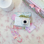 Sony Cybershot W350D (special edition) in white bejeweled | Digital Camera CCD Digicam