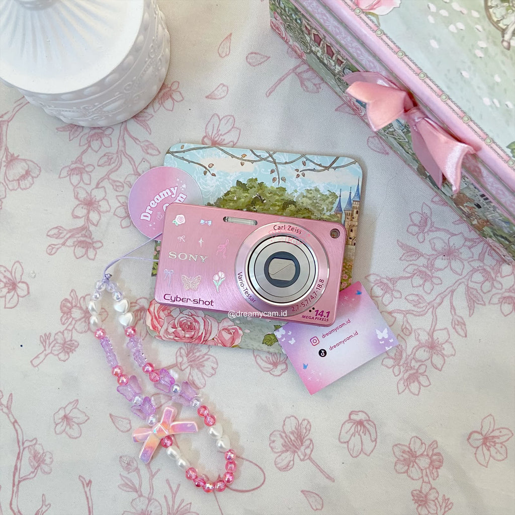 Sony Cybershot W350 in soft pink | Digital Camera CCD Digicam