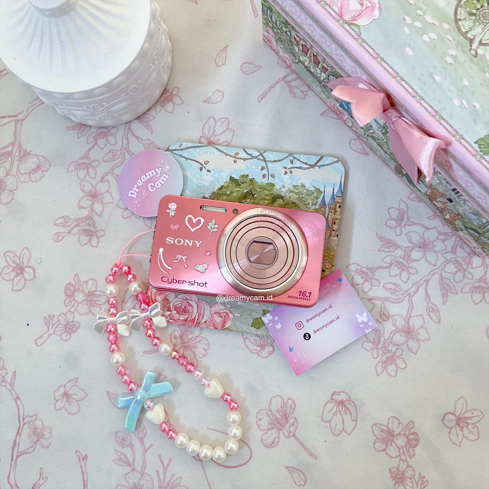 Sony Cybershot W570 in pink | Digital Camera CCD Digicam