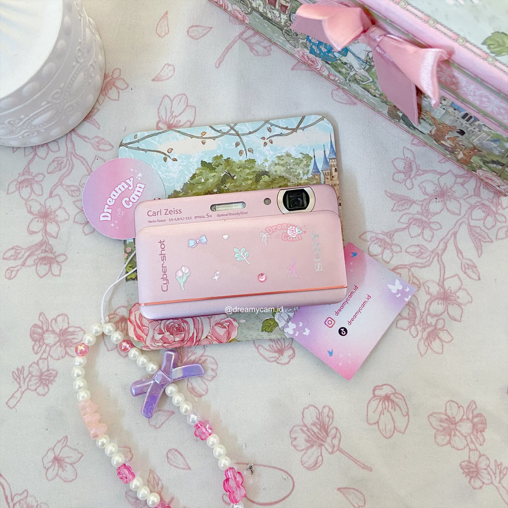 Sony Cybershot TX66 in soft pink | Digital Camera CCD Digicam