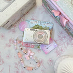 Sony Cybershot W570D (special edition) in silver bejeweled | Digital Camera CCD Digicam