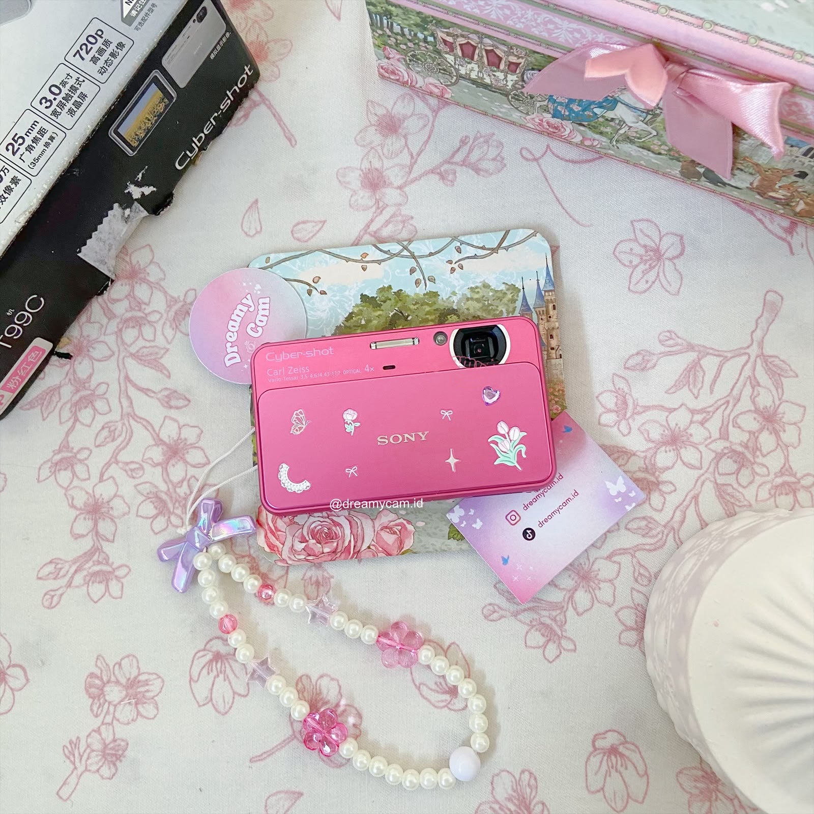 Sony Cybershot T99 in pink  | Digital Camera CCD Digicam