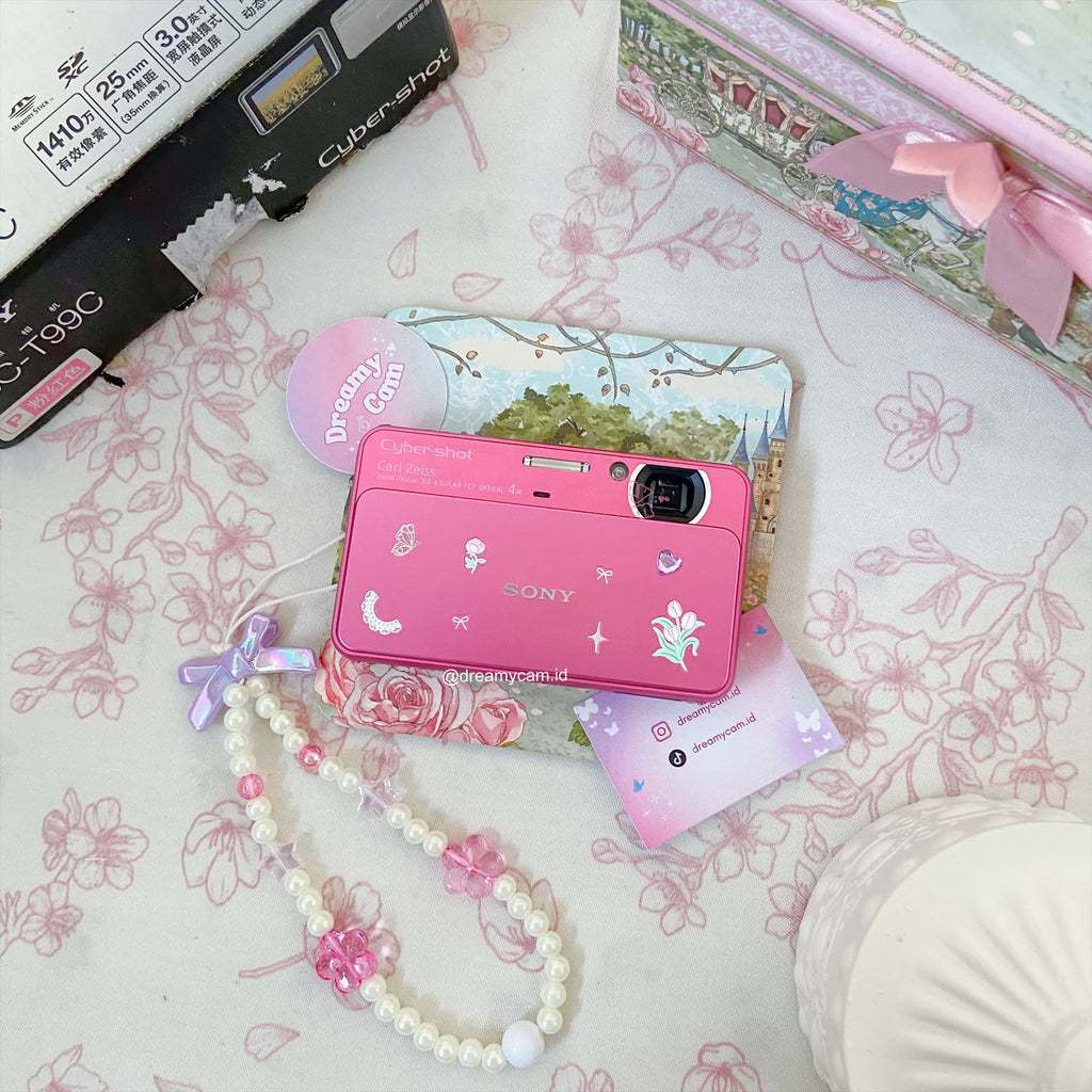 Sony Cybershot T99 in pink  | Digital Camera CCD Digicam
