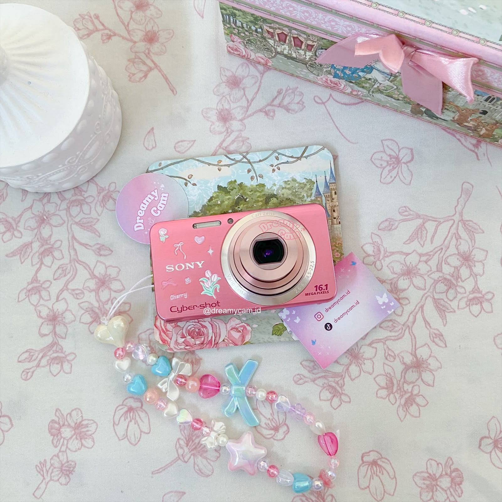 Sony Cybershot W630 in pink  | Digital Camera CCD Digicam