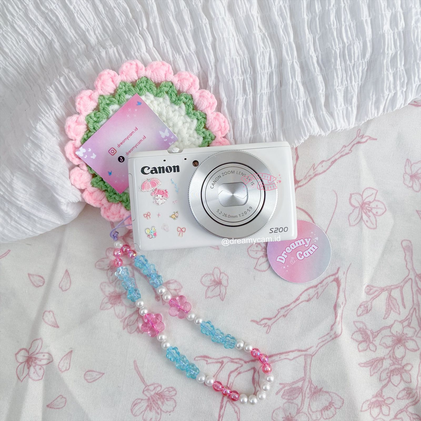 Canon Powershot S200 (pop up flash + wifi) | Digital Camera CCD Digicam
