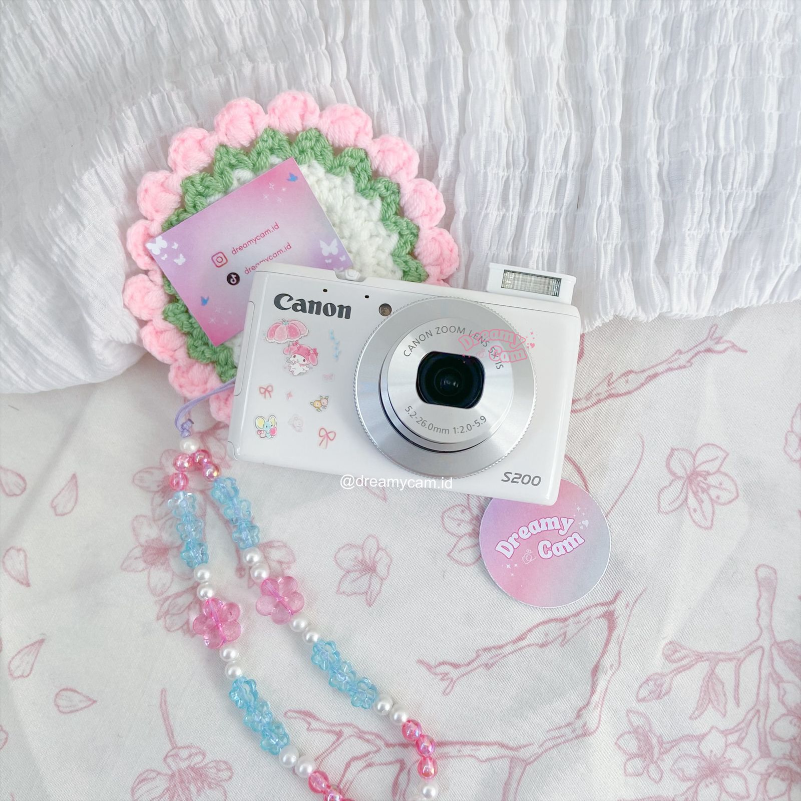 Canon Powershot S200 (pop up flash + wifi) | Digital Camera CCD Digicam