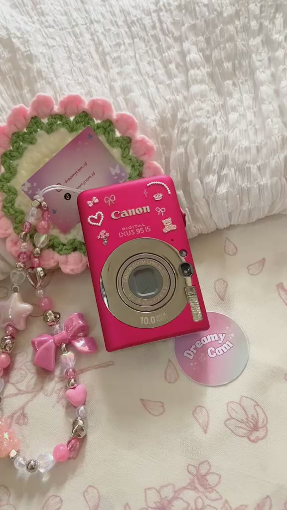 Canon Ixus 95 IS pink | Digital Camera CCD Digicam