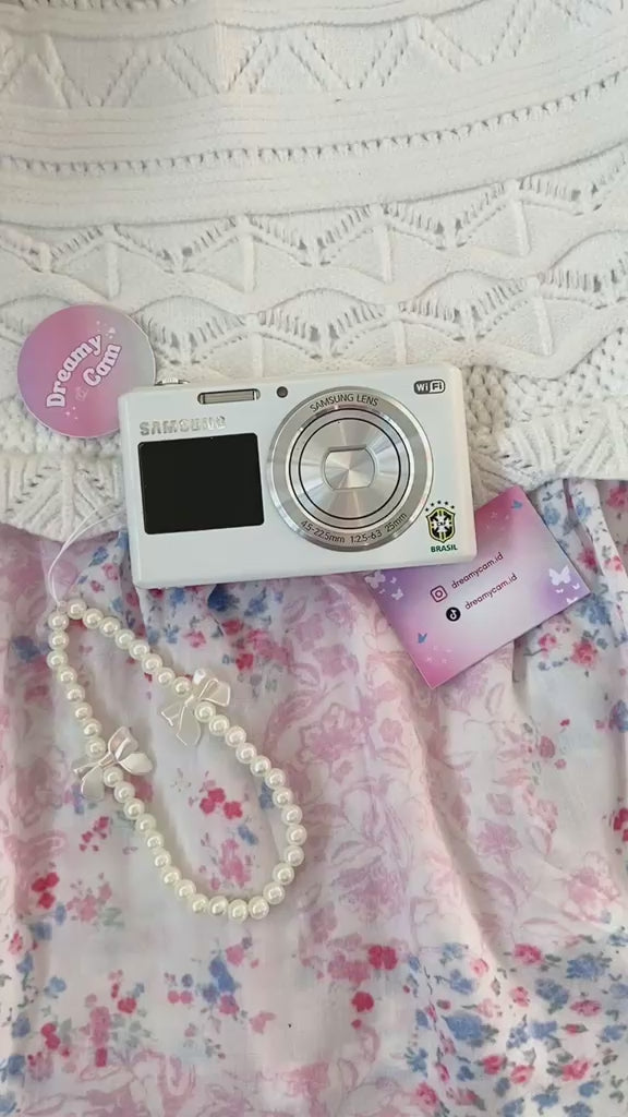 Samsung DV150F White (dual screen) | Digital Camera CCD Digicam
