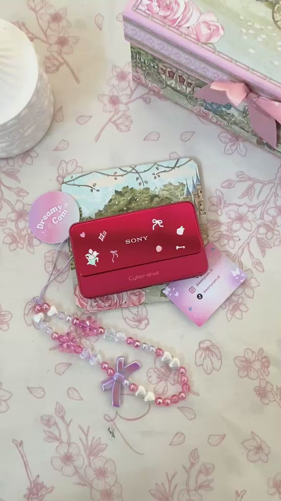 Sony Cybershot T110 in red | Digital Camera CCD Digicam