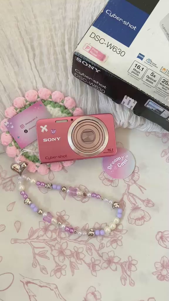 Sony Cybershot W630 in pink | Digital Camera CCD Digicam