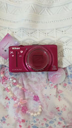 Nikon Coolpix S9300 Red Popped Up Flash | Digital Camera CCD Digicam