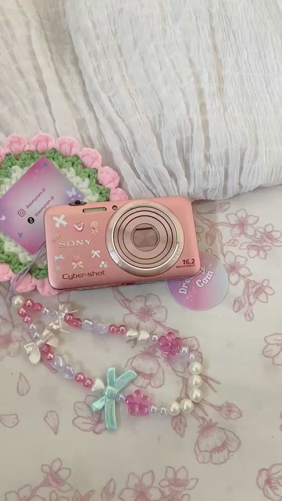Sony Cybershot WX7 in peach | Digital Camera CCD Digicam