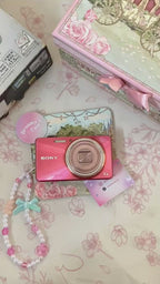 Sony Cybershot DSC-WX100 in Pink | Digital Camera CCD Digicam