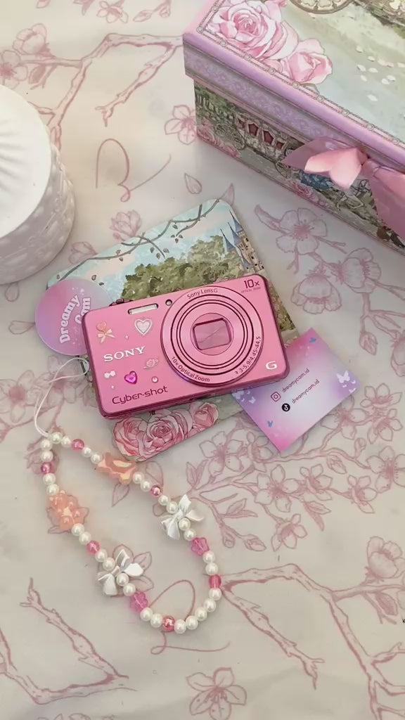Sony Cybershot WX200 in pink  | Digital Camera CCD Digicam