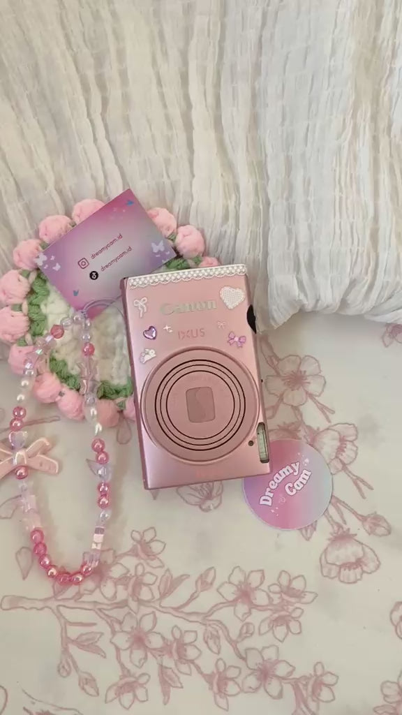 Canon Ixus 125 HS in pink | Digital Camera CCD Digicam