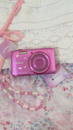 Nikon Coolpix S3600 Pink | Digital Camera CCD Digicam