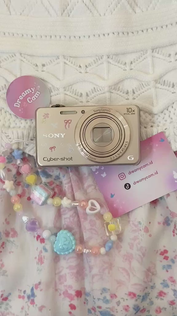 Sony Cybershot DSC-WX220 Champagne Gold | Digital Camera CCD Digicam Compact