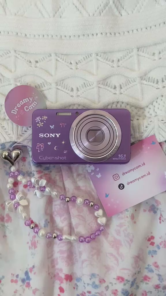 Sony Cybershot DSC-W630 Purple | Digital Camera CCD Digicam Compact