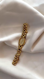 Vintage Seiko Belfina SWGX018 Gold-Tone Jewellery Watch — Circa 1990