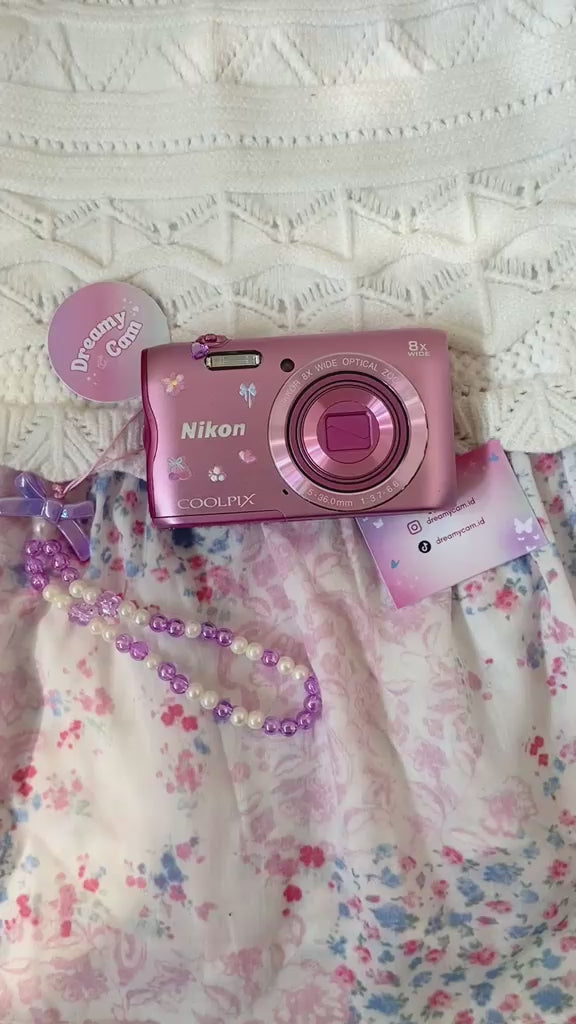 Nikon Coolpix A300 Pink | Digital Camera CCD Digicam